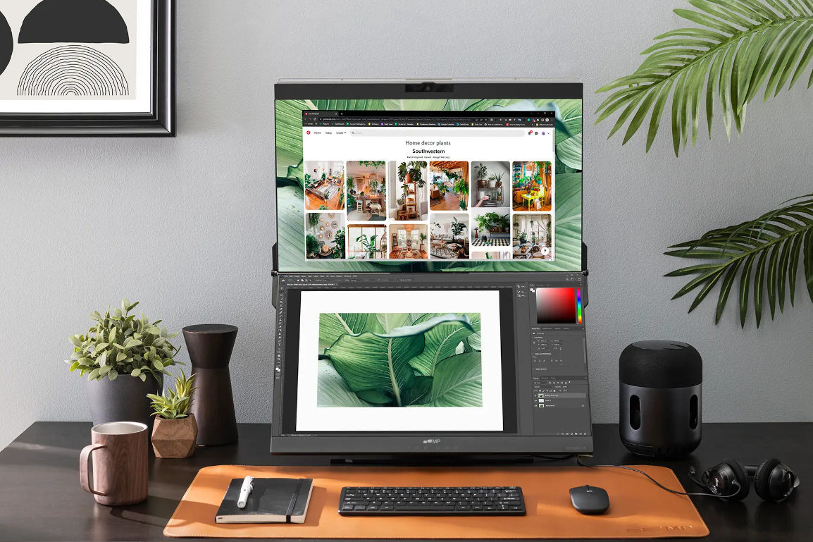 Geminos stacked monitor