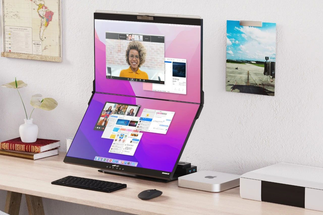 Geminos stacked monitor