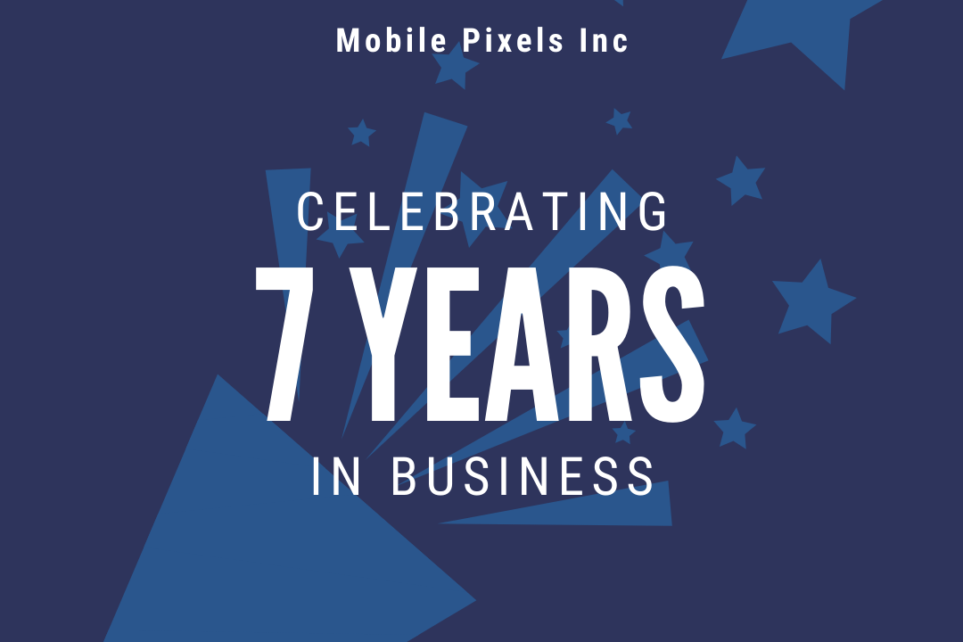 Celebrate 7 Years of Innovation with Mobile Pixels!