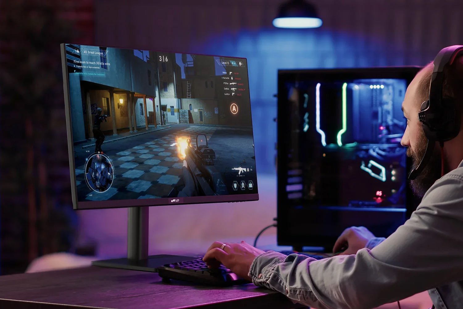 Mobile Pixels Gaming Monitor