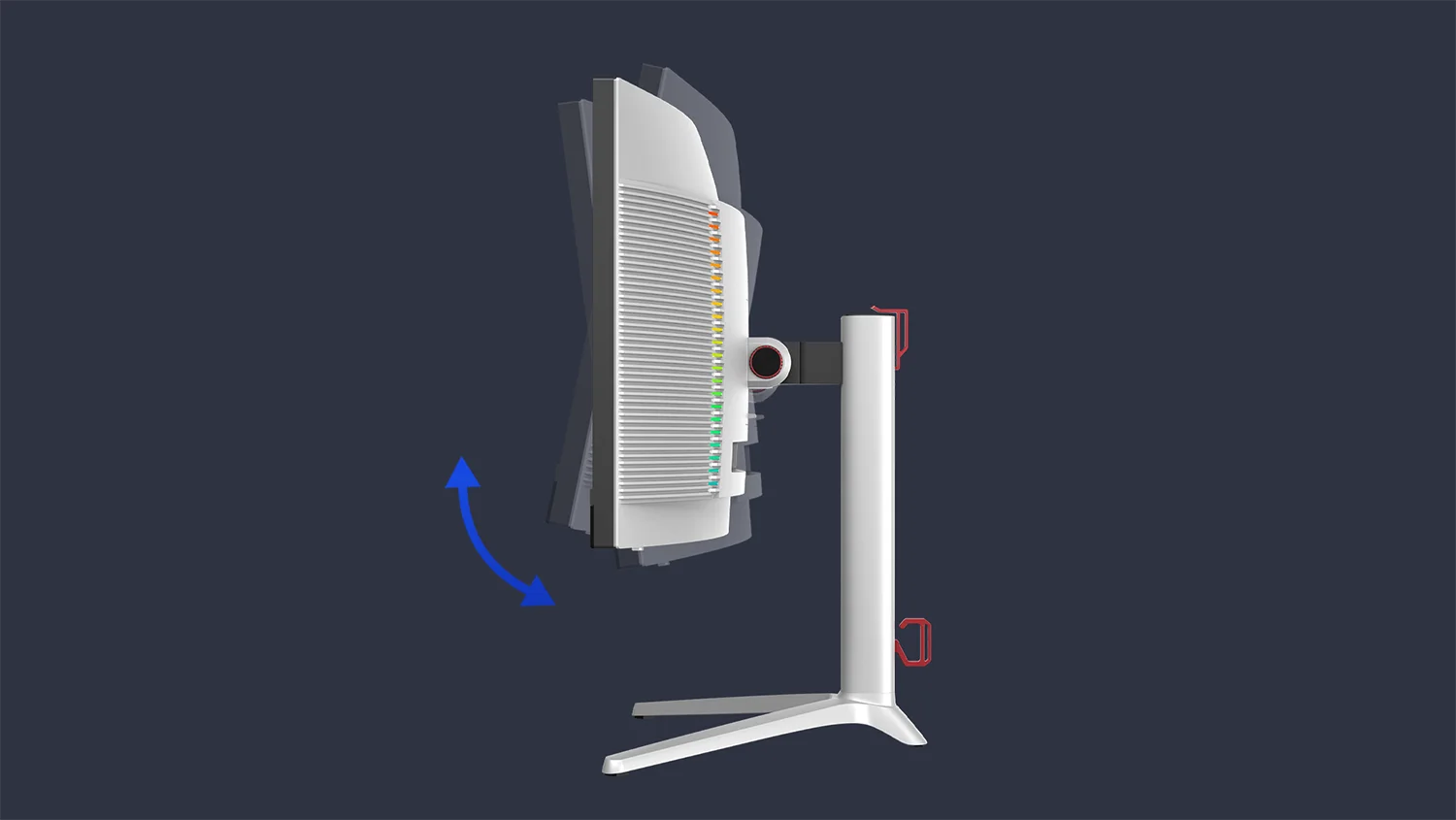 MP 34 Inch Curved Monitor Tilt -5~20˚