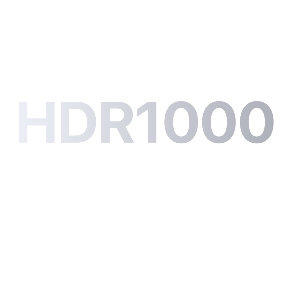 High Dynamic Range (HDR)1000 Nits Peak Brightness