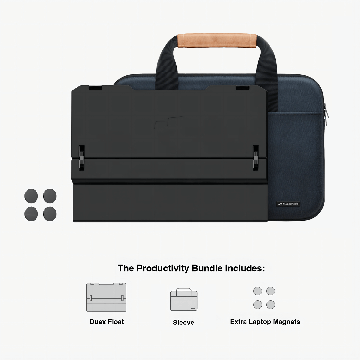 Mobile Pixels DUEX Float Stacked Dual Portable Monitor