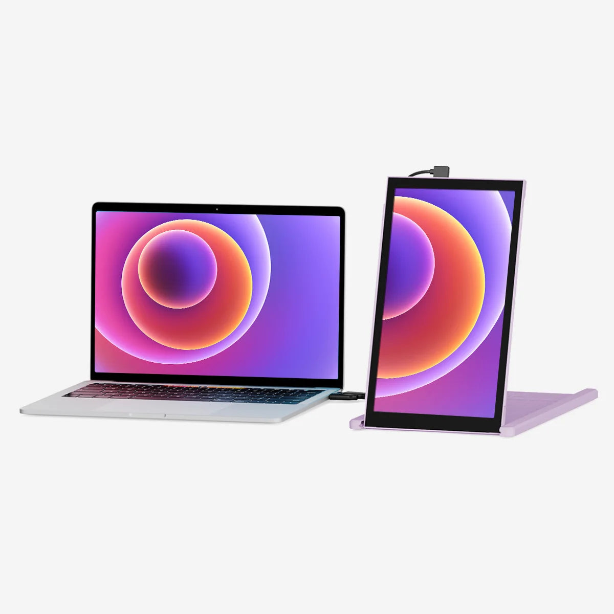 Misty Lilac Duex Lite portable external monitor