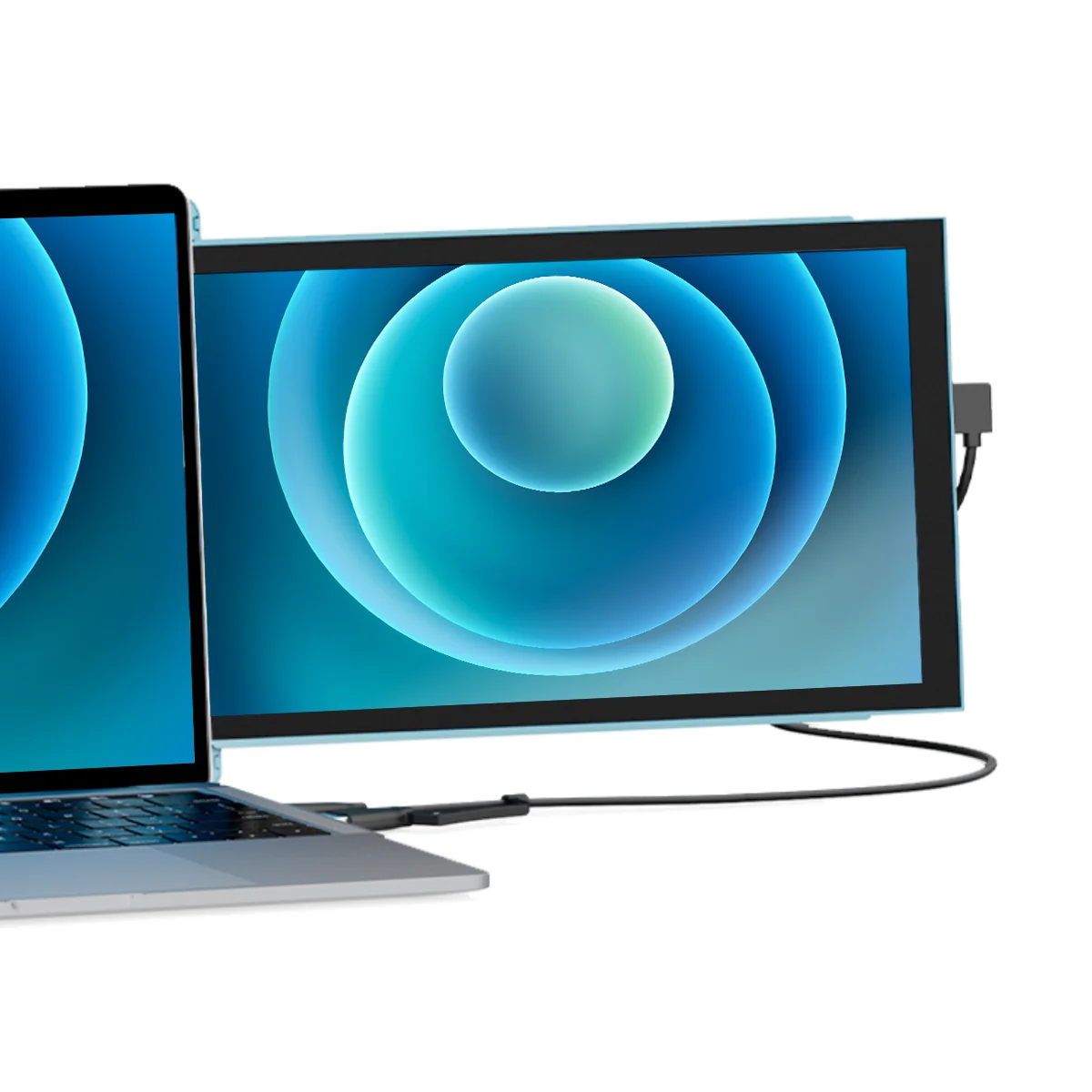 Sky Blue Duex Lite external monitor for laptop