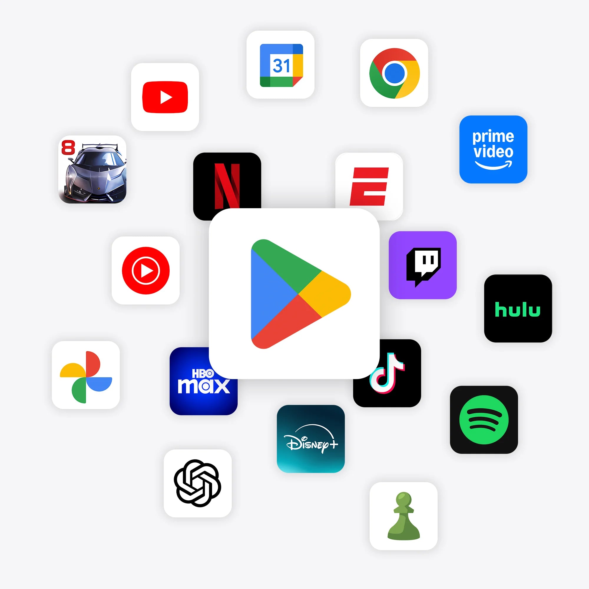 Pixcase full access to Google Play Store