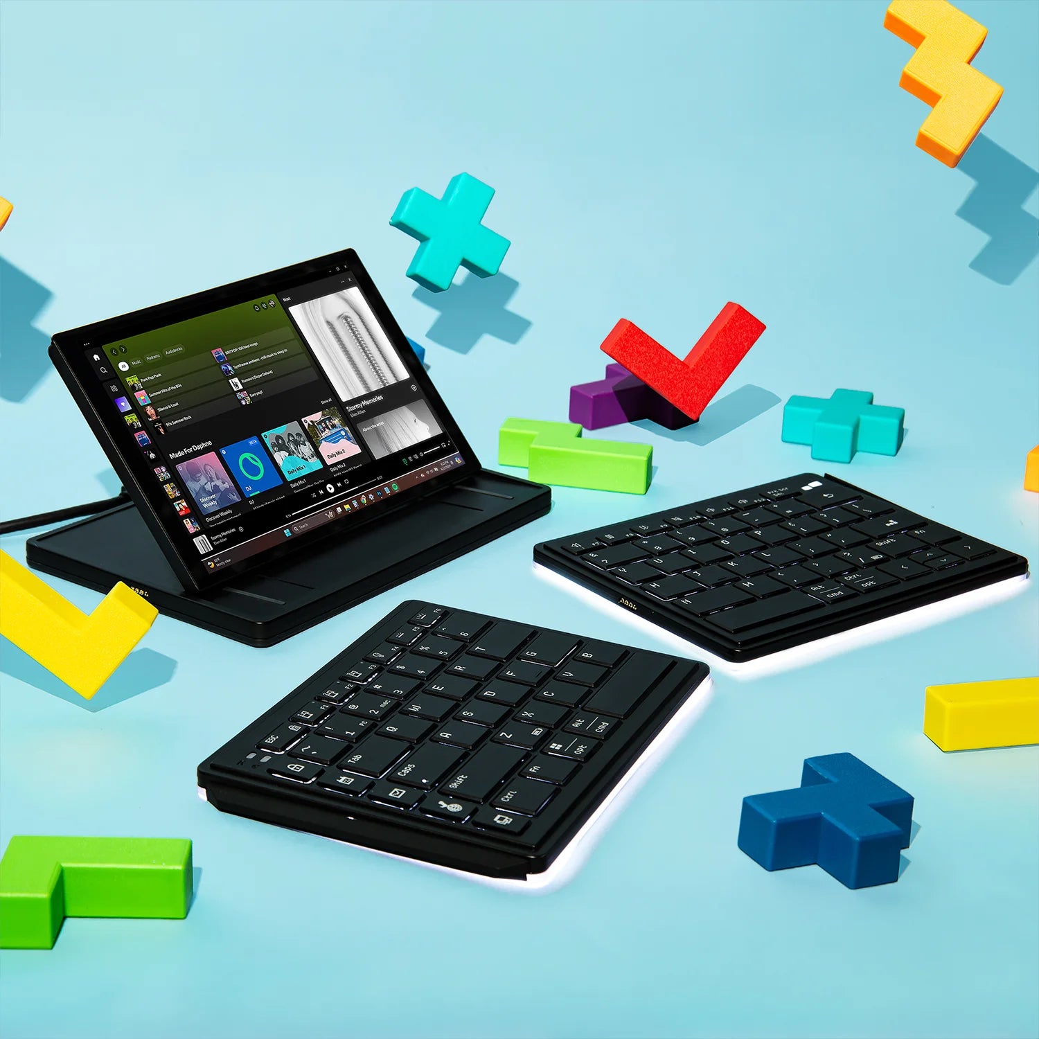 Tetra Keyboard with Screen